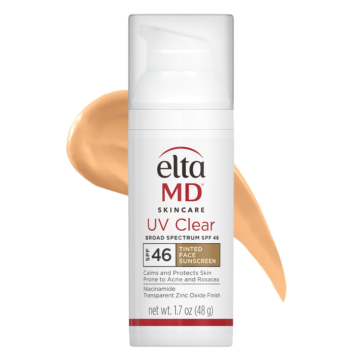 EltaMD UV Clear Tinted Protector Solar De Amplio Espectro SPF 46