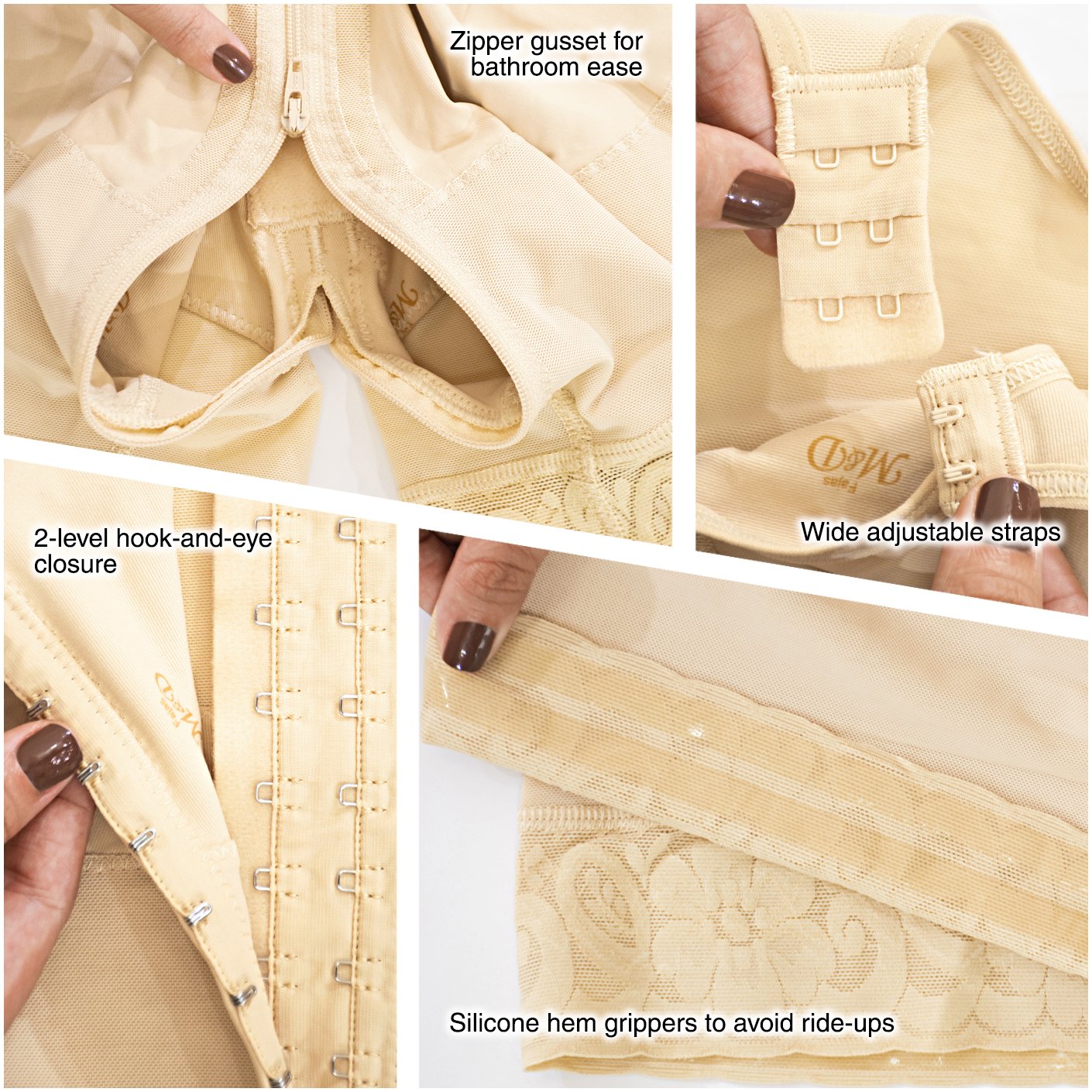 MYD 0029 Moldeadora de muslo medio para mujer / Powernet