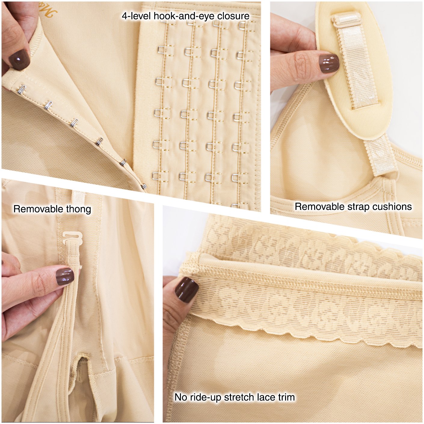 MYD 0080 Faja moldeadora de cuerpo entero para mujer / Powernet